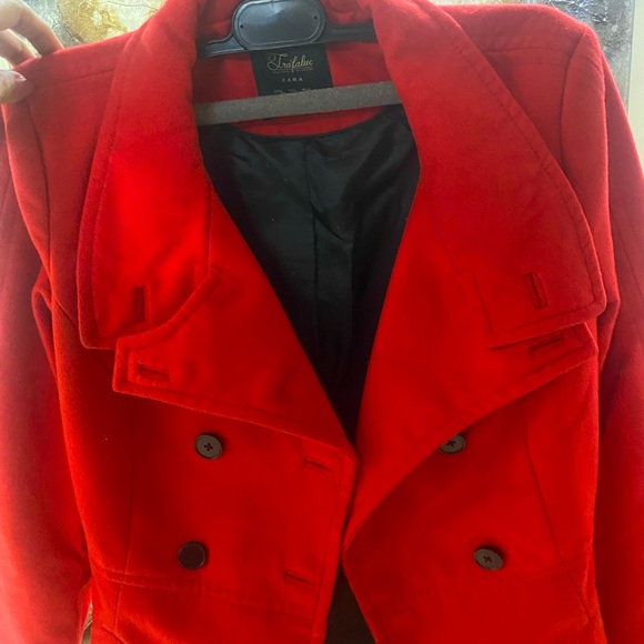 Lovely Double Breasted warm jacket from ZARA - Picture 4 of 7